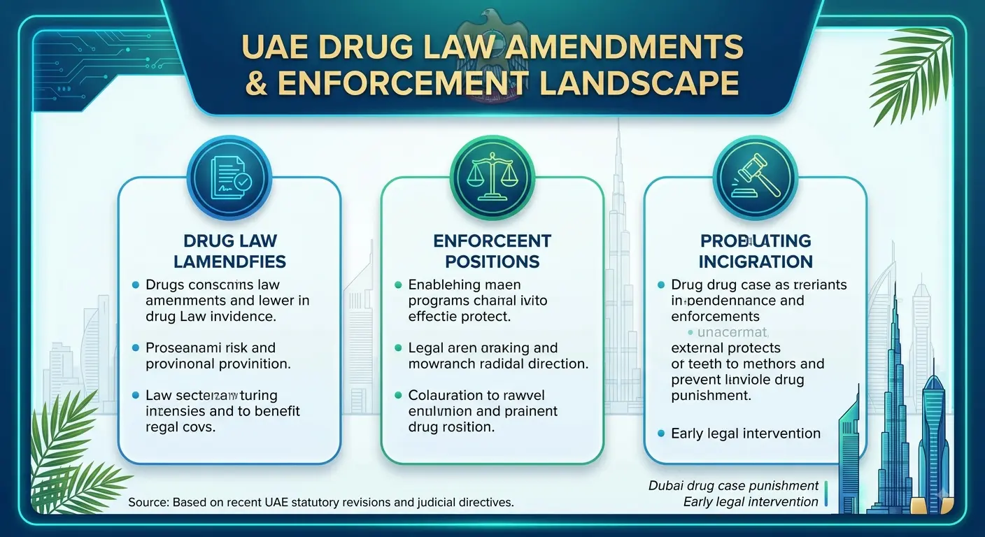 UAE Drug Law Amendments & Enforcement Landscape