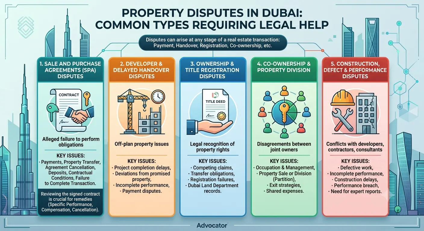 What Types of Property Disputes Require Legal Help