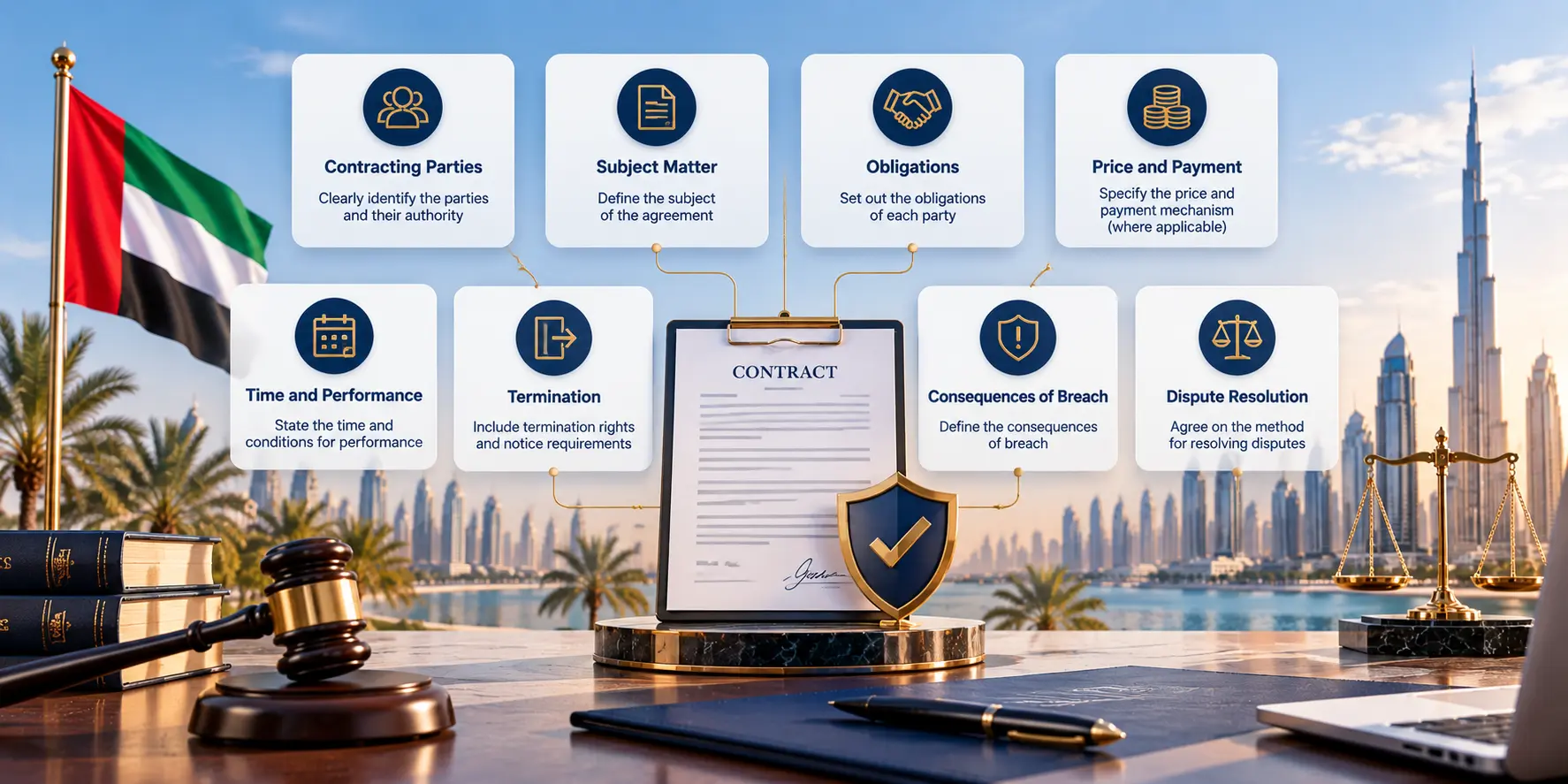 What Makes a Contract Valid Under UAE Law